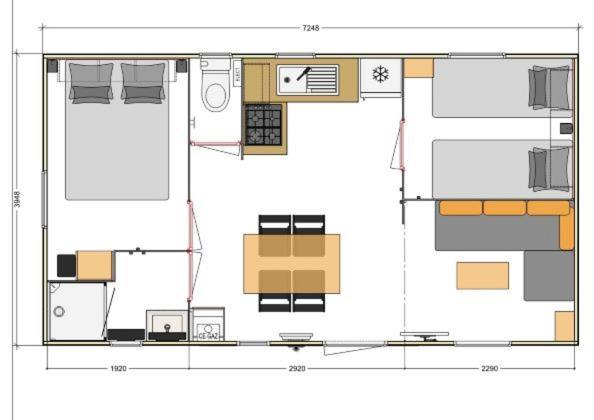 Camping les Auches Ancelle Extérieur photo